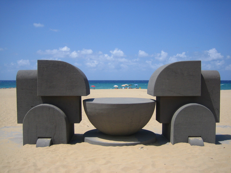 Piscinas Scultura in Spiaggia